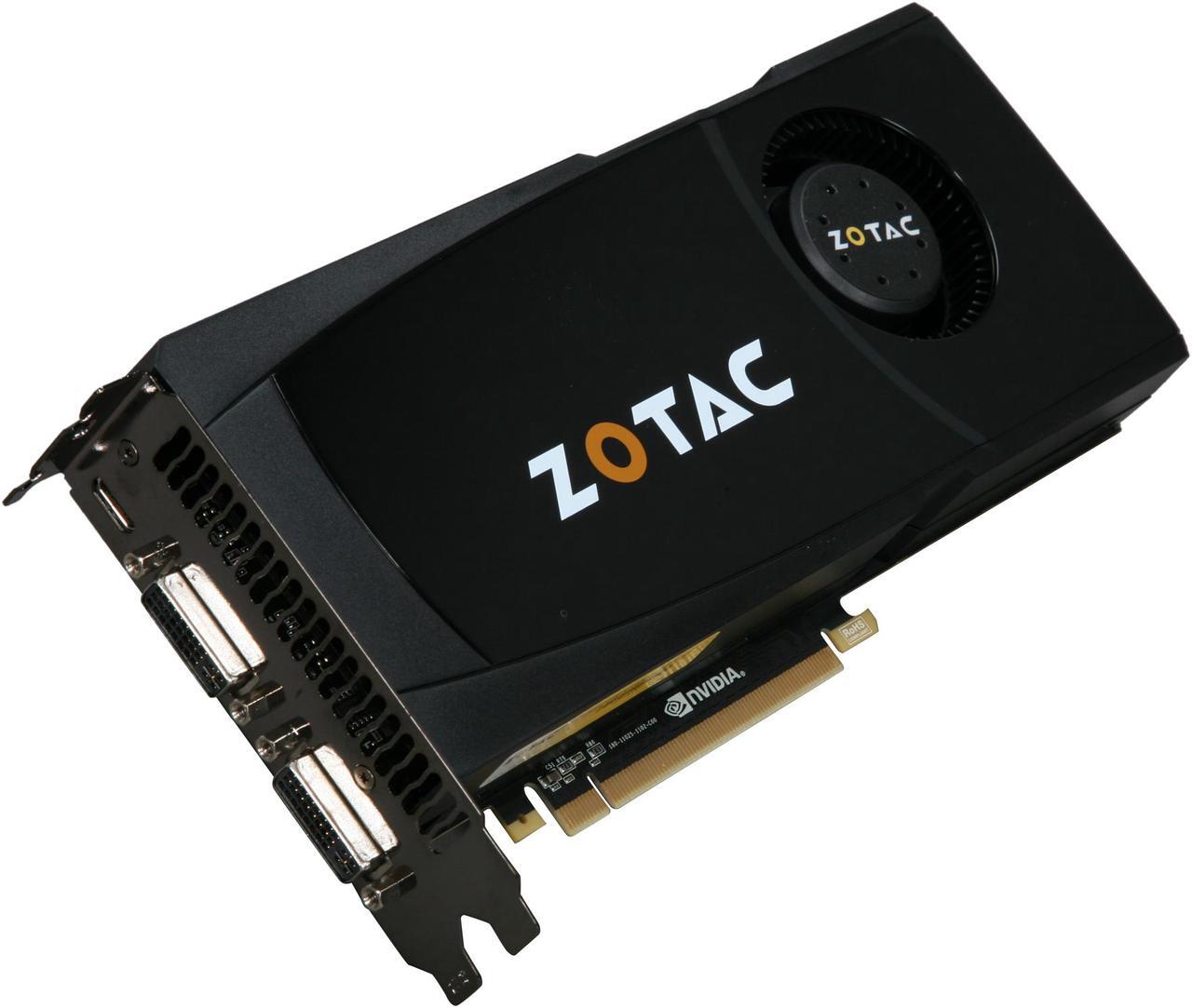 Main image of ZOTAC GeForce GTX 470 (Fermi) 1280MB GDDR5 PCI Express 2.0 x16 SLI Support Video Card ZT-40201-10P
