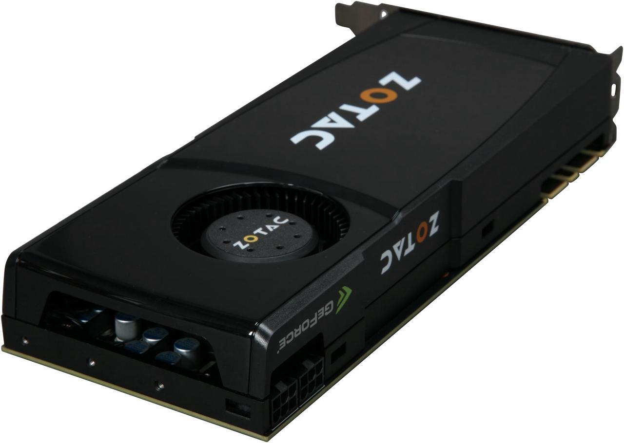 Alt view image 5 of 6 - ZOTAC GeForce GTX 470 (Fermi) 1280MB GDDR5 PCI Express 2.0 x16 SLI Support Video Card ZT-40201-10P