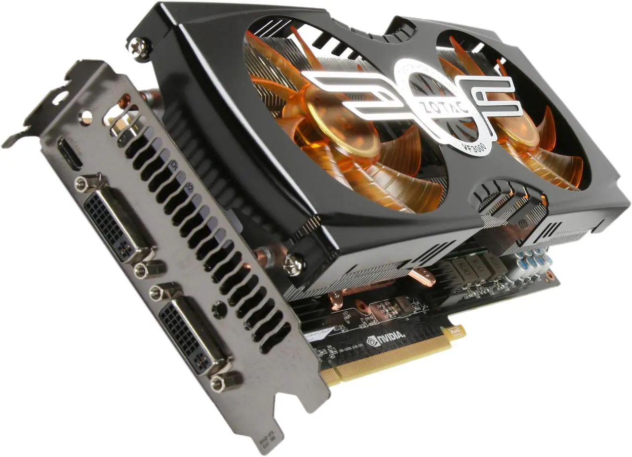 Main image of ZOTAC AMP! GeForce GTX 470 (Fermi) 1280MB GDDR5 PCI Express 2.0 x16 SLI Support Graphics Card ZT-40202-10P