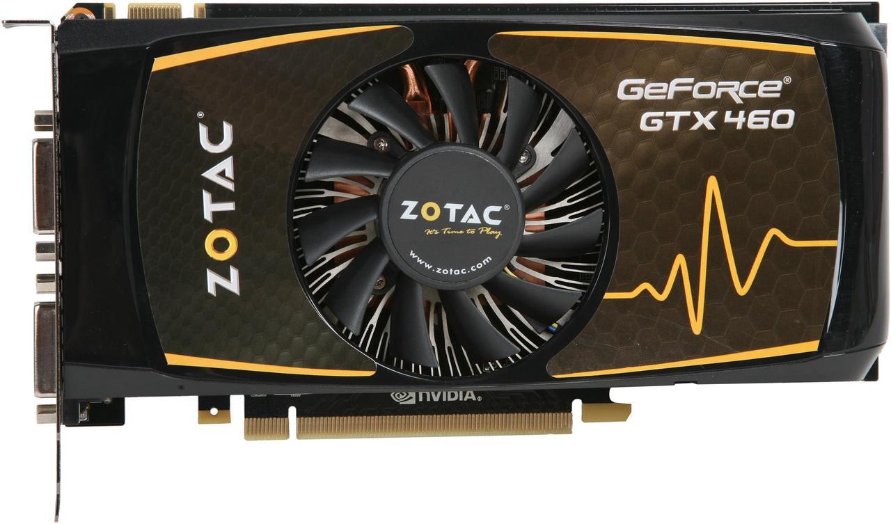 Alt view image 3 of 6 - ZOTAC Synergy Edition GeForce GTX 460 (Fermi) 768MB GDDR5 PCI Express 2.0 x16 SLI Support Graphics Card ZT-40401-10P
