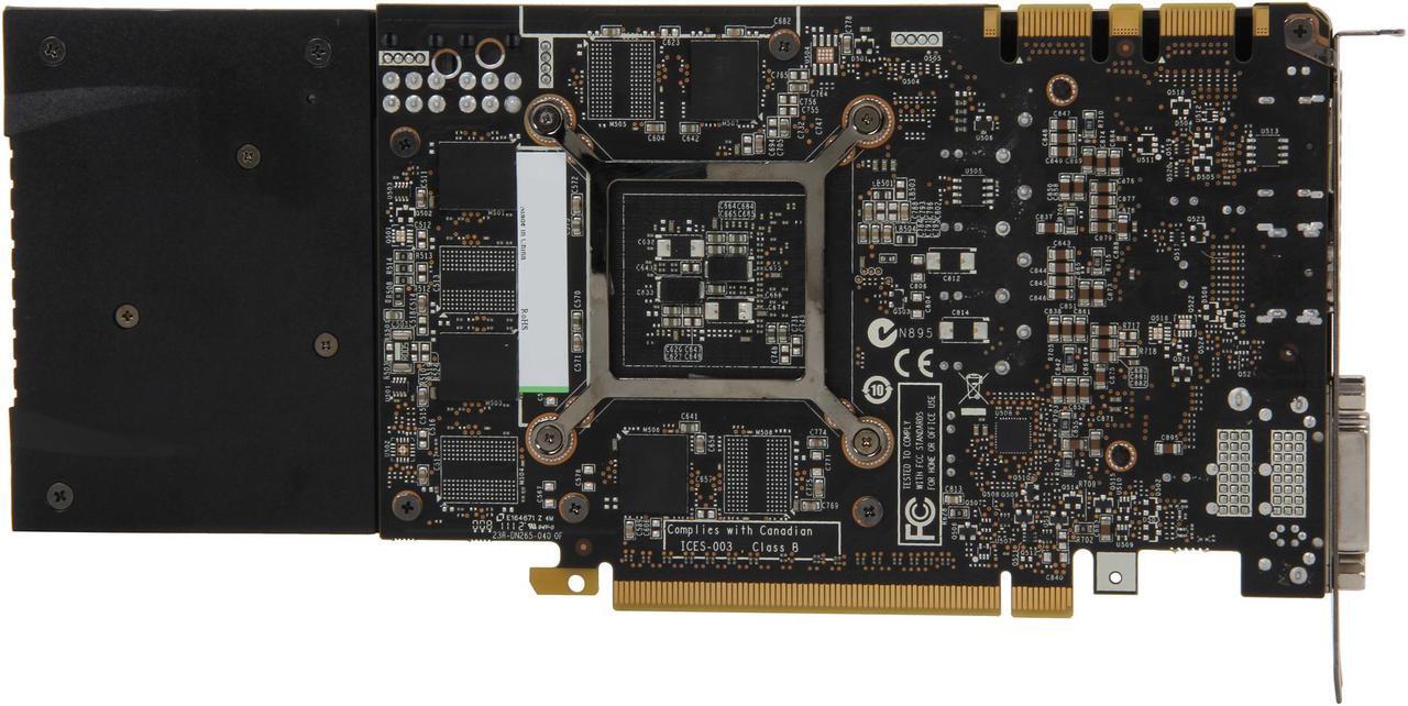 Alt view image 3 of 5 - ZOTAC GeForce GTX 670 2GB GDDR5 PCI Express 3.0 x16 Graphics Card ZT-60301-10P