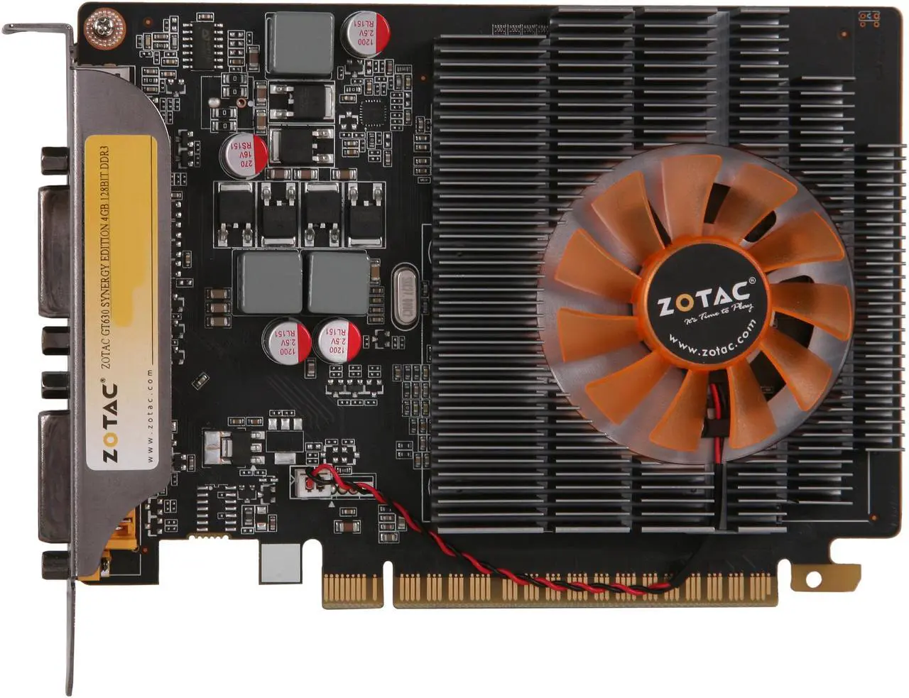 Alt view image 3 of 5 - ZOTAC ZT-60405-10L GeForce GT 630 Synergy Edition 4GB 128-bit DDR3 PCI Express 2.0 x16 HDCP Ready  Video Card