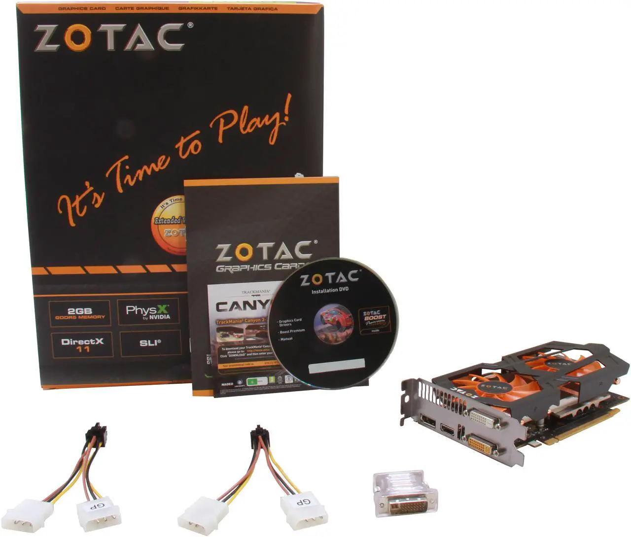 Alt view image 6 of 6 - ZOTAC ZT-60802-10P G-SYNC Support GeForce GTX 660 Ti 2GB 192-Bit GDDR5 PCI Express 3.0 x16 HDCP Ready SLI Support Video Card