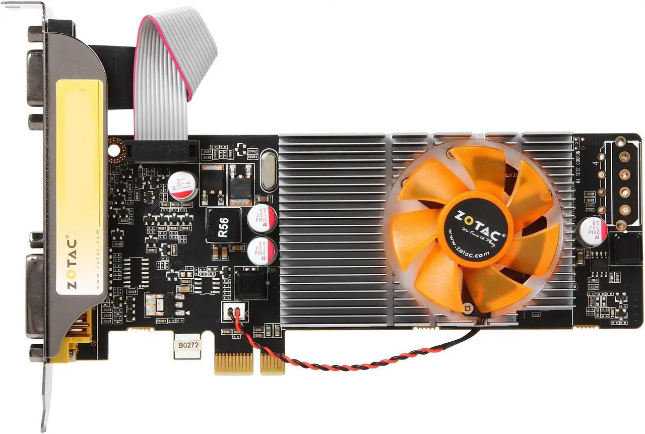Alt view image 3 of 5 - Zotac ZT-60607-10L GeForce GT 610 Graphic Card - 810 MHz Core - 1 GB DDR3 SDRAM - PCI Express 3.0