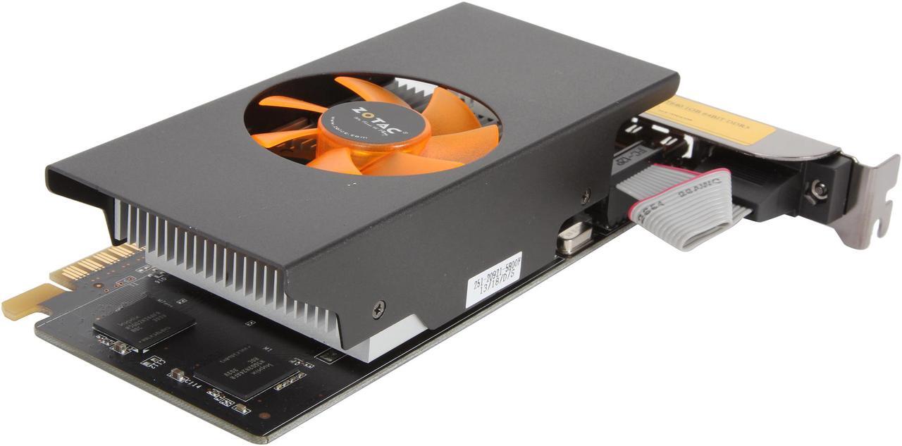 Alt view image 5 of 6 - ZOTAC GeForce GT 640 1GB GDDR5 PCI Express 3.0 x16 Low Profile Ready Graphics Card ZT-60208-10L
