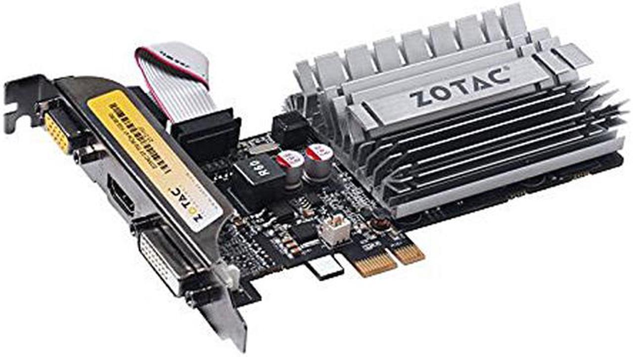 ZOTAC GeForce GT 730 1GB DDR3 PCI Express 2.0 x1 Plug-in Card Video Card ZT-71107-10L