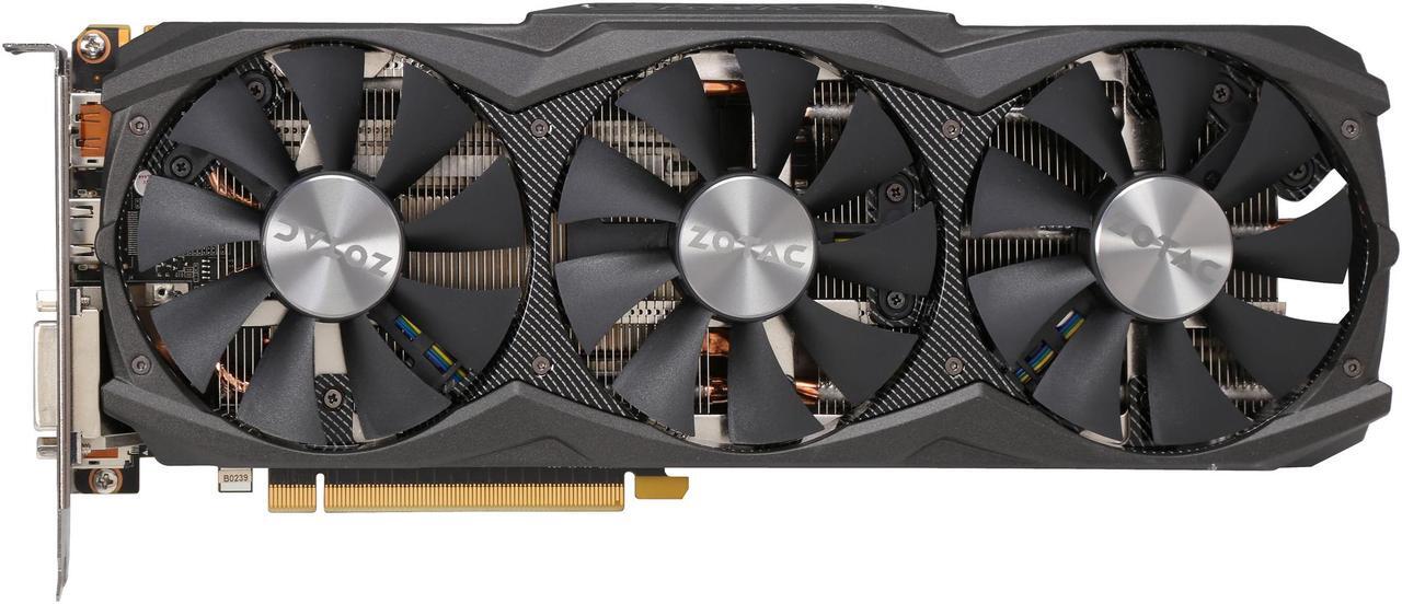 Alt view image 4 of 5 - ZOTAC GeForce GTX 970 4GB AMP! Extreme Core Edition, ZT-90107-10P