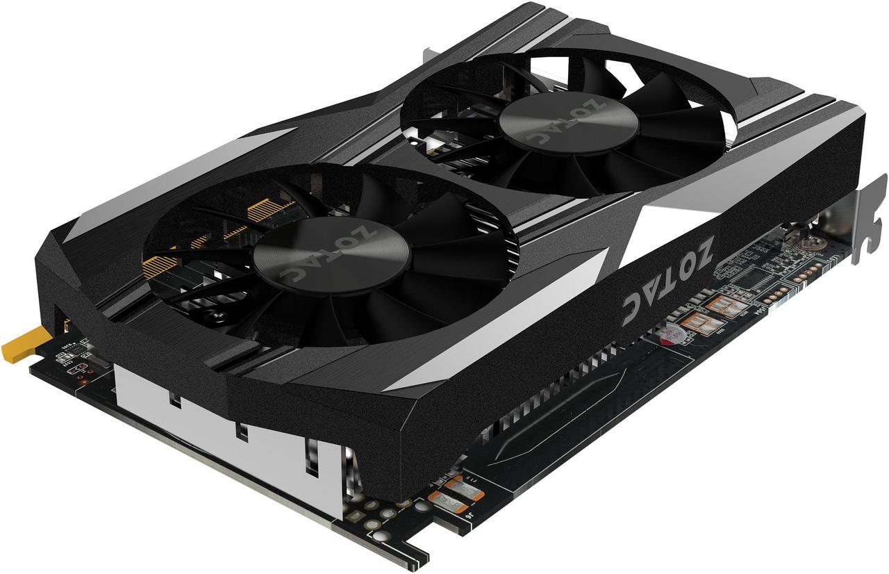 Alt view image 6 of 8 - ZOTAC GeForce GTX 1050 Ti 4GB GDDR5 PCI Express 3.0 Graphics Card ZT-P10510B-10L
