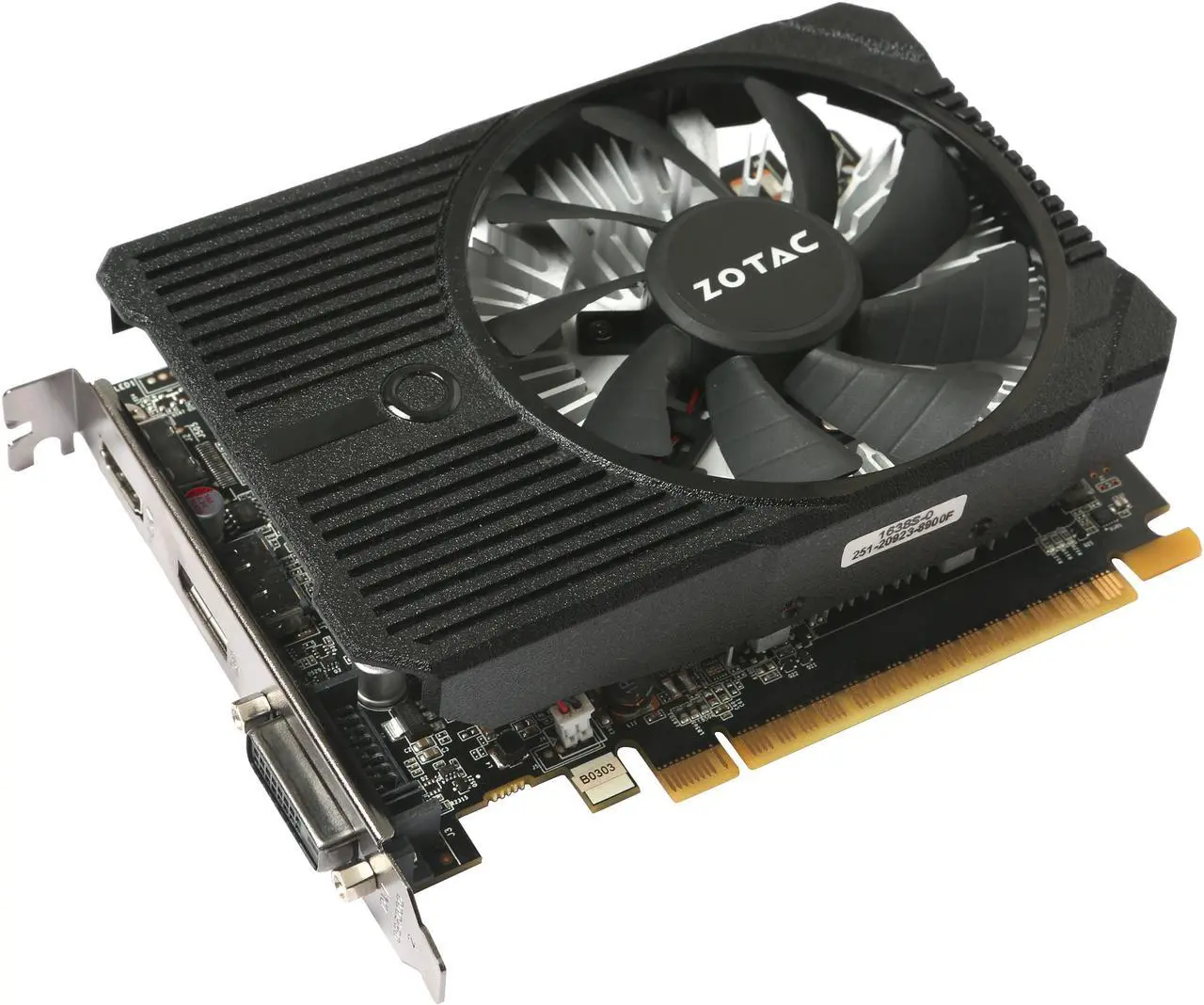 Main image of ZOTAC GeForce GTX 1050 DirectX 12 ZT-P10500A-10L 2GB 128-Bit GDDR5 PCI Express 3.0 HDCP Ready Mini Video Card