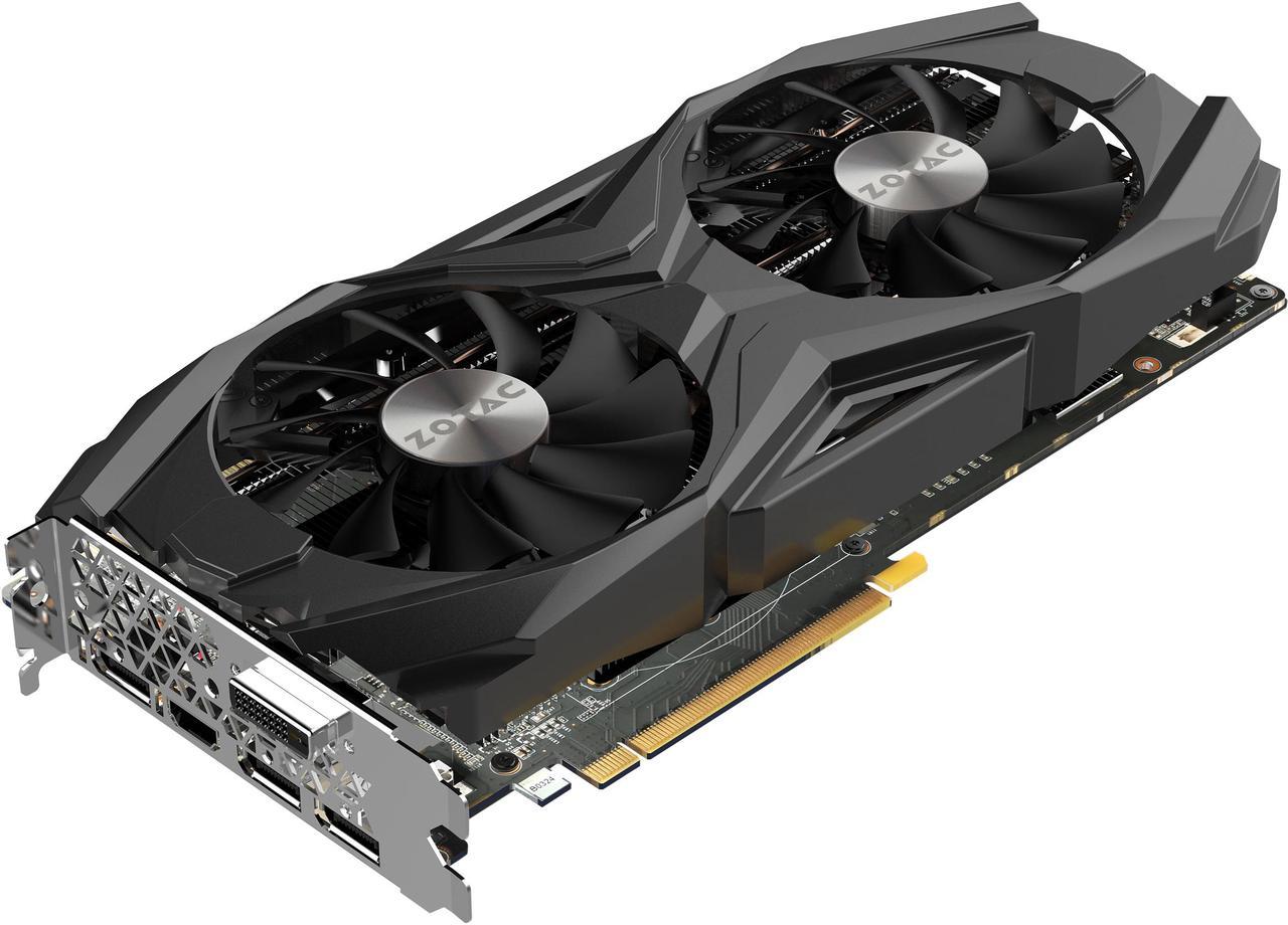 ZOTAC GeForce GTX 1070 Ti 8GB GDDR5 PCI Express 3.0 SLI Support Video Card - AMP! Edition ZT-P10710C-10P