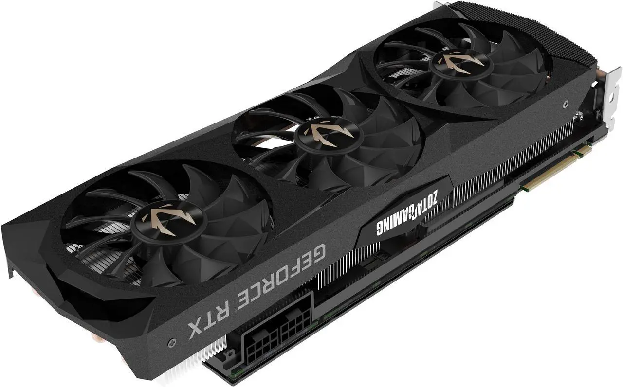 Alt view image 4 of 8 - ZOTAC GAMING GeForce RTX 2080 Ti Triple Fan 11GB GDDR6 352-bit Gaming Graphics Card, Active Fan Control, Metal Backplate, Spectra Lighting (ZT-T20810F-10P)