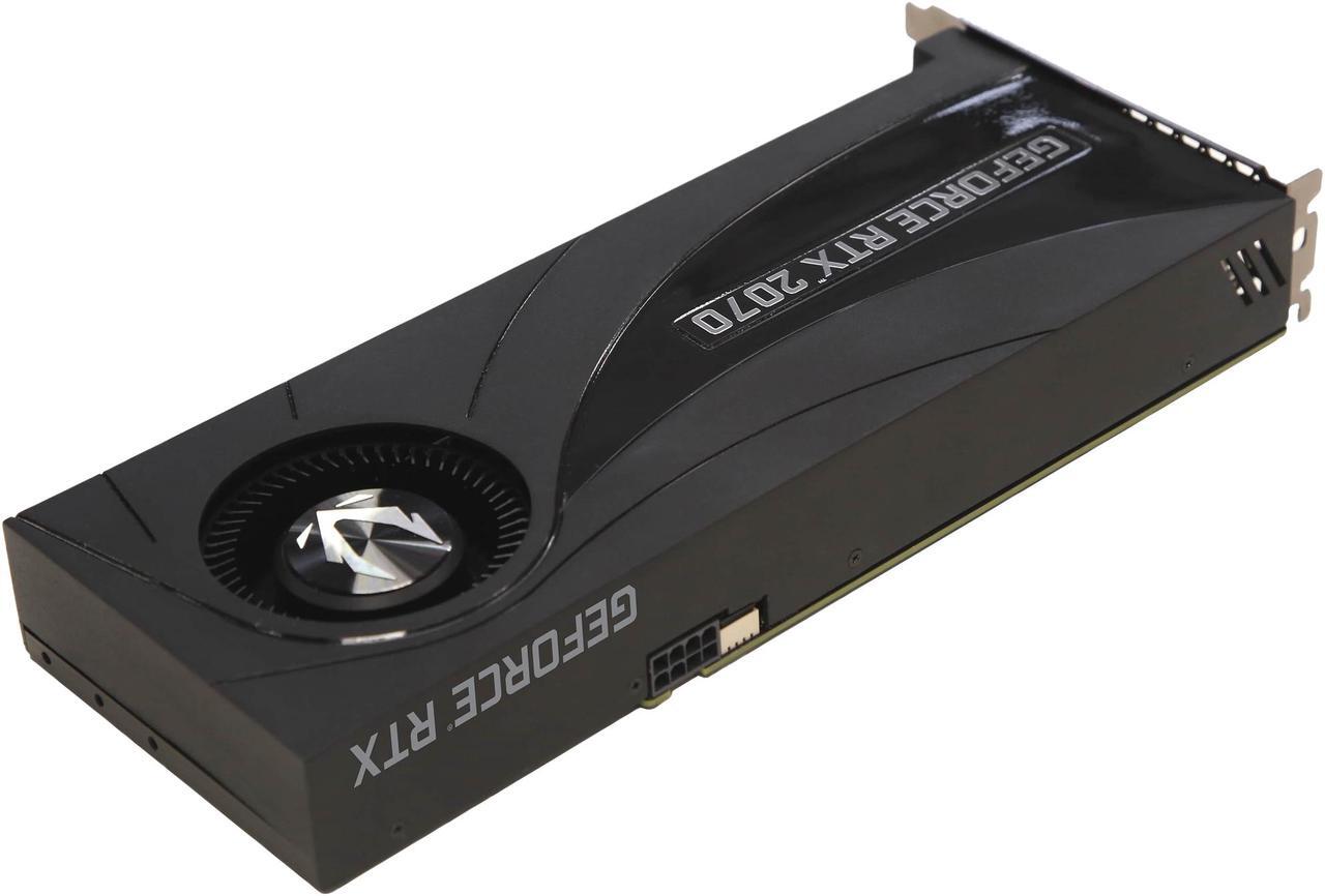 Alt view image 3 of 8 - ZOTAC GeForce RTX 2070 8GB GDDR6 PCI Express 3.0 Graphics Card ZT-T20700A-10P