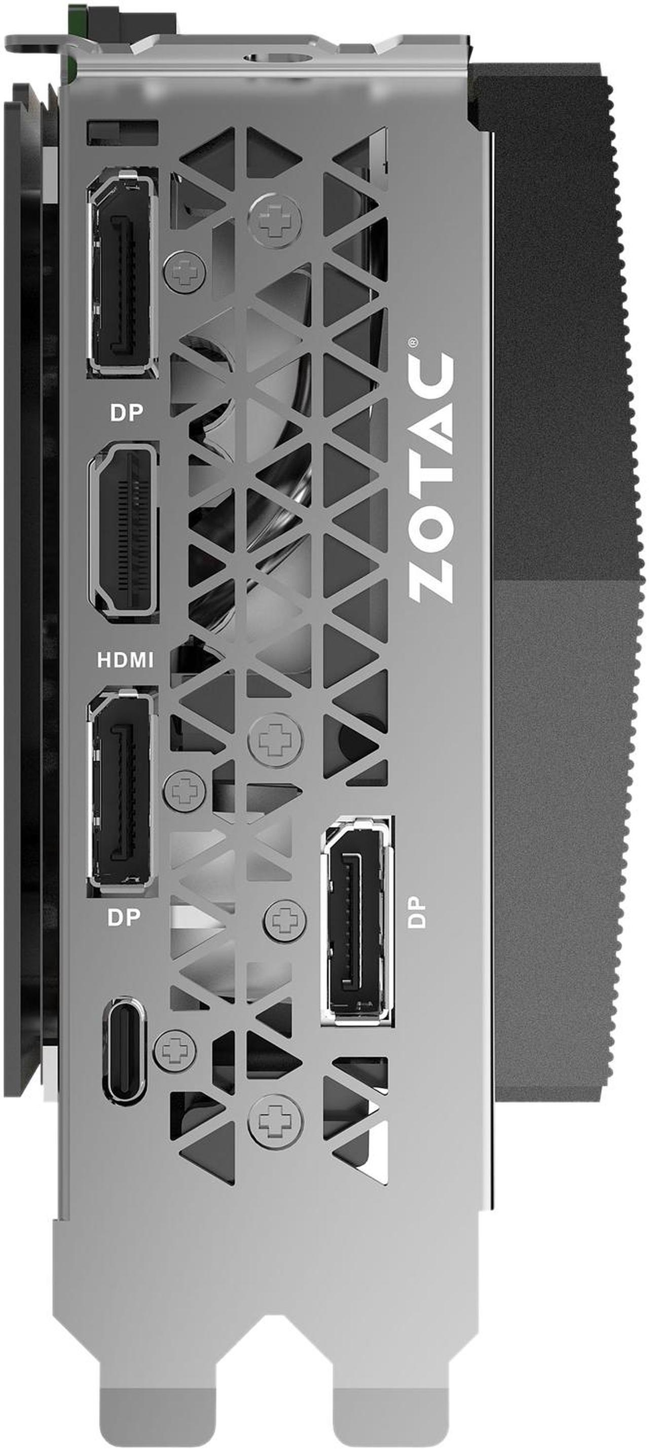 Alt view image 3 of 9 - ZOTAC GAMING GeForce RTX 2070 AMP Extreme Core 8GB GDDR6 256-bit Graphics Card, IceStorm 2.0, Active Fan Control, Metal Wraparound Backplate, Spectra RGB LED Lighting (ZT-T20700C-10P)