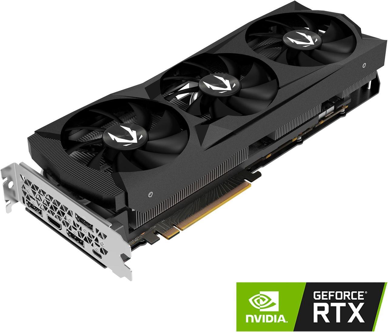 Main image of ZOTAC GAMING GeForce RTX 2070 AMP Extreme Core 8GB GDDR6 256-bit Graphics Card, IceStorm 2.0, Active Fan Control, Metal Wraparound Backplate, Spectra RGB LED Lighting (ZT-T20700C-10P)