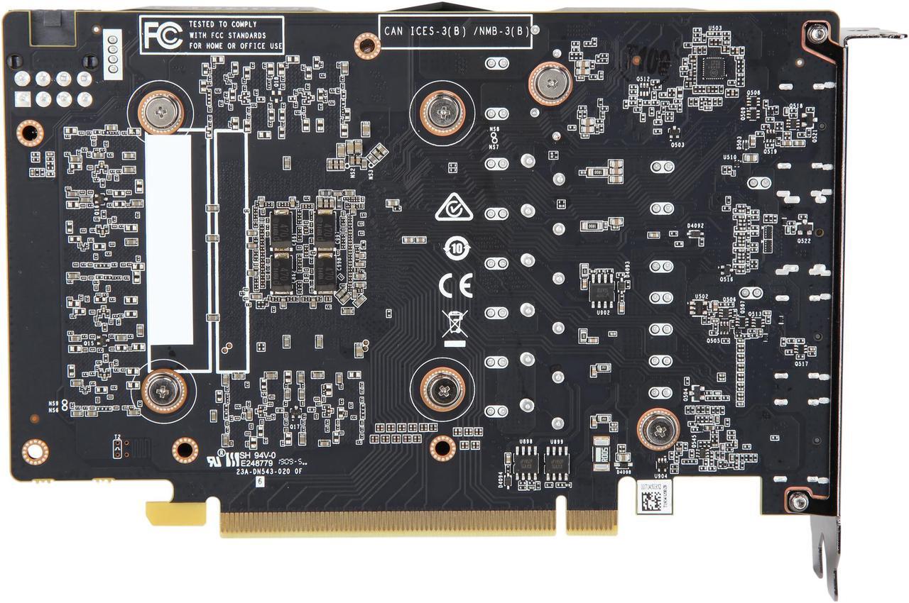 Alt view image 5 of 6 - ZOTAC GAMING GeForce GTX 1660 6GB GDDR5 192-bit Gaming Graphics Card, Super Compact, ZT-T16600F-10L