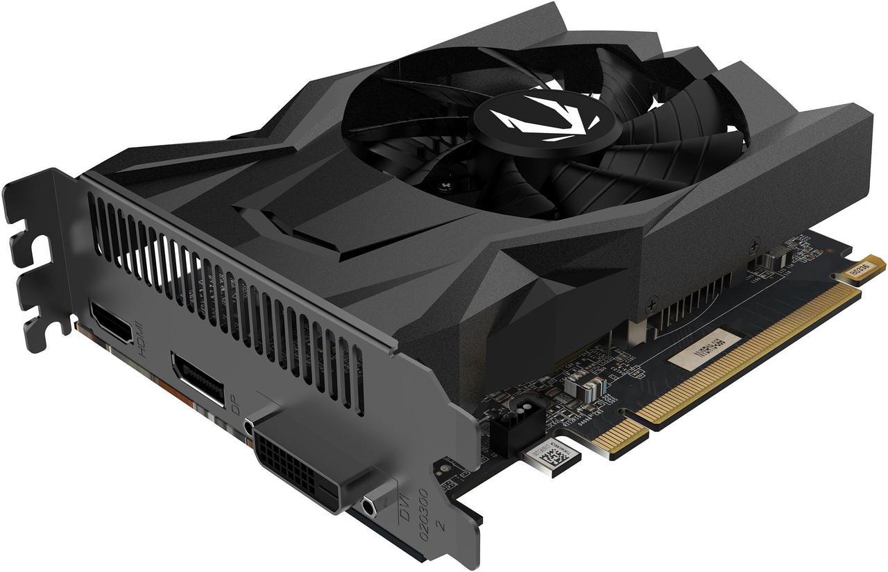 ZOTAC GAMING GeForce GTX 1650 OC 4GB GDDR5 128-bit Gaming Graphics Card, Super Compact, ZT-T16500F-10L