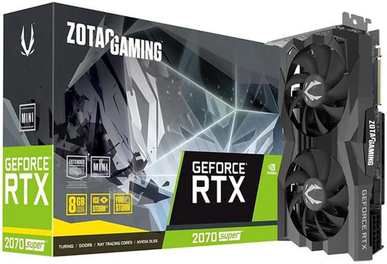 Alt view image 9 of 10 - ZOTAC GAMING GeForce RTX 2070 SUPER MINI 8GB GDDR6 256-bit 14 Gbps Gaming Graphics Card, IceStorm 2.0, Super Compact, ZT-T20710E-10M