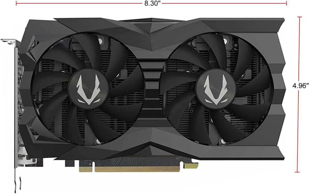 Alt view image 2 of 10 - ZOTAC GAMING GeForce RTX 2070 SUPER MINI 8GB GDDR6 256-bit 14 Gbps Gaming Graphics Card, IceStorm 2.0, Super Compact, ZT-T20710E-10M