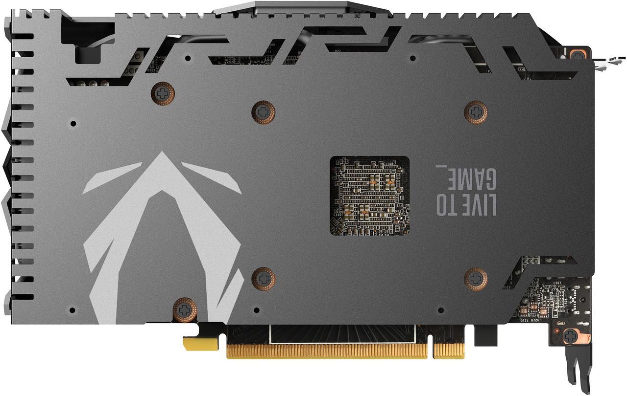 Alt view image 5 of 9 - ZOTAC GAMING GeForce GTX 1660 SUPER AMP 6GB GDDR6 192-bit Gaming Graphics Card, Super Compact, IceStorm 2.0 Cooling, Wraparound Metal Backplate - ZT-T16620D-10M