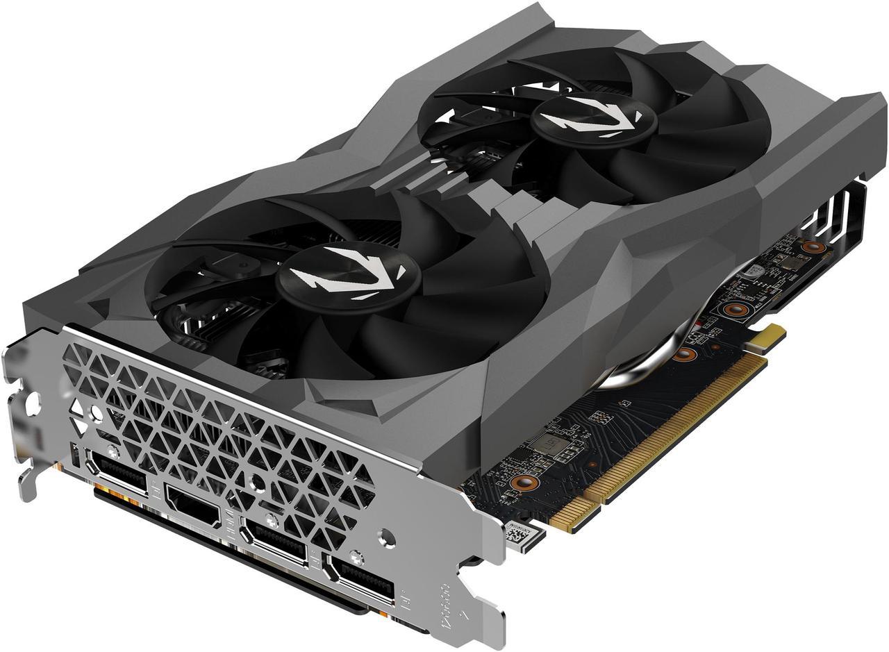 Alt view image 3 of 9 - ZOTAC GAMING GeForce GTX 1660 SUPER AMP 6GB GDDR6 192-bit Gaming Graphics Card, Super Compact, IceStorm 2.0 Cooling, Wraparound Metal Backplate - ZT-T16620D-10M