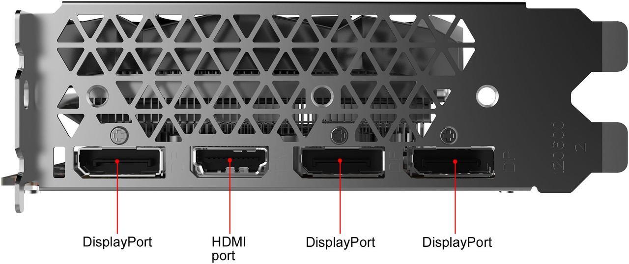 Alt view image 9 of 9 - ZOTAC GAMING GeForce GTX 1660 SUPER 6GB GDDR6 192-bit Gaming Graphics Card, Super Compact, ZT-T16620F-10L