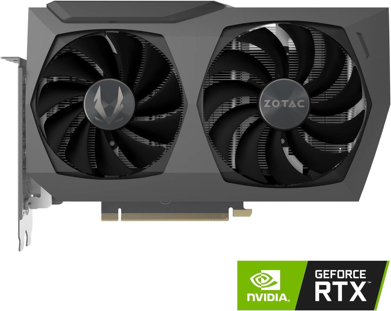Main image of ZOTAC GAMING GeForce RTX 3070 Twin Edge 8GB GDDR6 256-bit 14 Gbps PCIE 4.0 Gaming Graphics Card, IceStorm 2.0 Advanced Cooling, White LED Logo Lighting, ZT-A30700E-10P