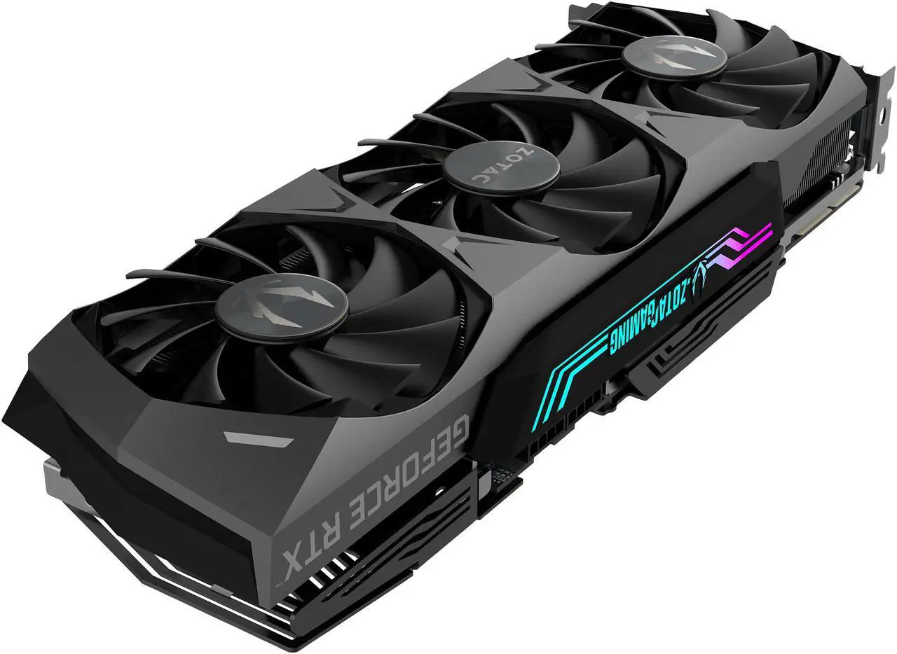 Alt view image 6 of 10 - ZOTAC GAMING GeForce RTX 3090 Trinity 24GB GDDR6X 384-bit 19.5 Gbps PCIE 4.0 Gaming Graphics Card, IceStorm 2.0 Advanced Cooling, SPECTRA 2.0 RGB Lighting, ZT-A30900D-10P