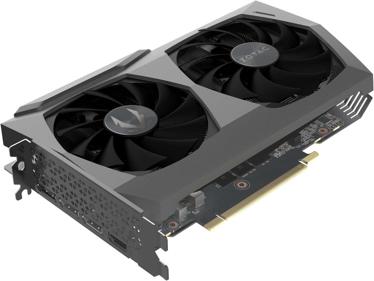 Alt view image 4 of 5 - ZOTAC GAMING GeForce RTX 3070 Twin Edge OC 8GB GDDR6 256-bit 14 Gbps PCIE 4.0 Gaming Graphics Card, IceStorm 2.0 Advanced Cooling, White LED Logo Lighting, ZT-A30700H-10P
