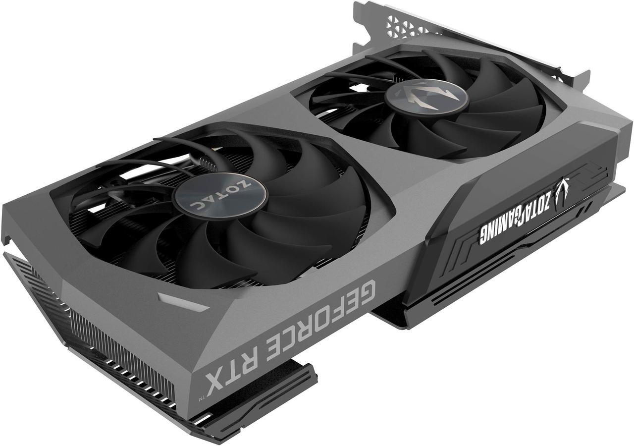 Alt view image 5 of 5 - ZOTAC GAMING GeForce RTX 3070 Twin Edge OC 8GB GDDR6 256-bit 14 Gbps PCIE 4.0 Gaming Graphics Card, IceStorm 2.0 Advanced Cooling, White LED Logo Lighting, ZT-A30700H-10P