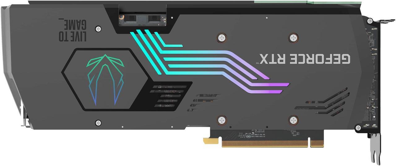 Alt view image 7 of 10 - ZOTAC AMP Holo GeForce RTX 3080 Ti 12GB GDDR6X PCI Express 4.0 Video Card ZT-A30810F-10P