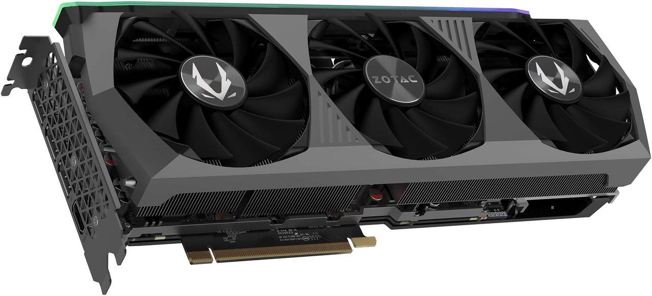 Alt view image 5 of 10 - ZOTAC AMP Holo GeForce RTX 3080 Ti 12GB GDDR6X PCI Express 4.0 Video Card ZT-A30810F-10P