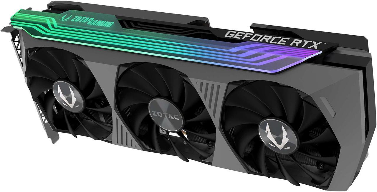 Alt view image 6 of 10 - ZOTAC AMP Holo GeForce RTX 3080 Ti 12GB GDDR6X PCI Express 4.0 Video Card ZT-A30810F-10P