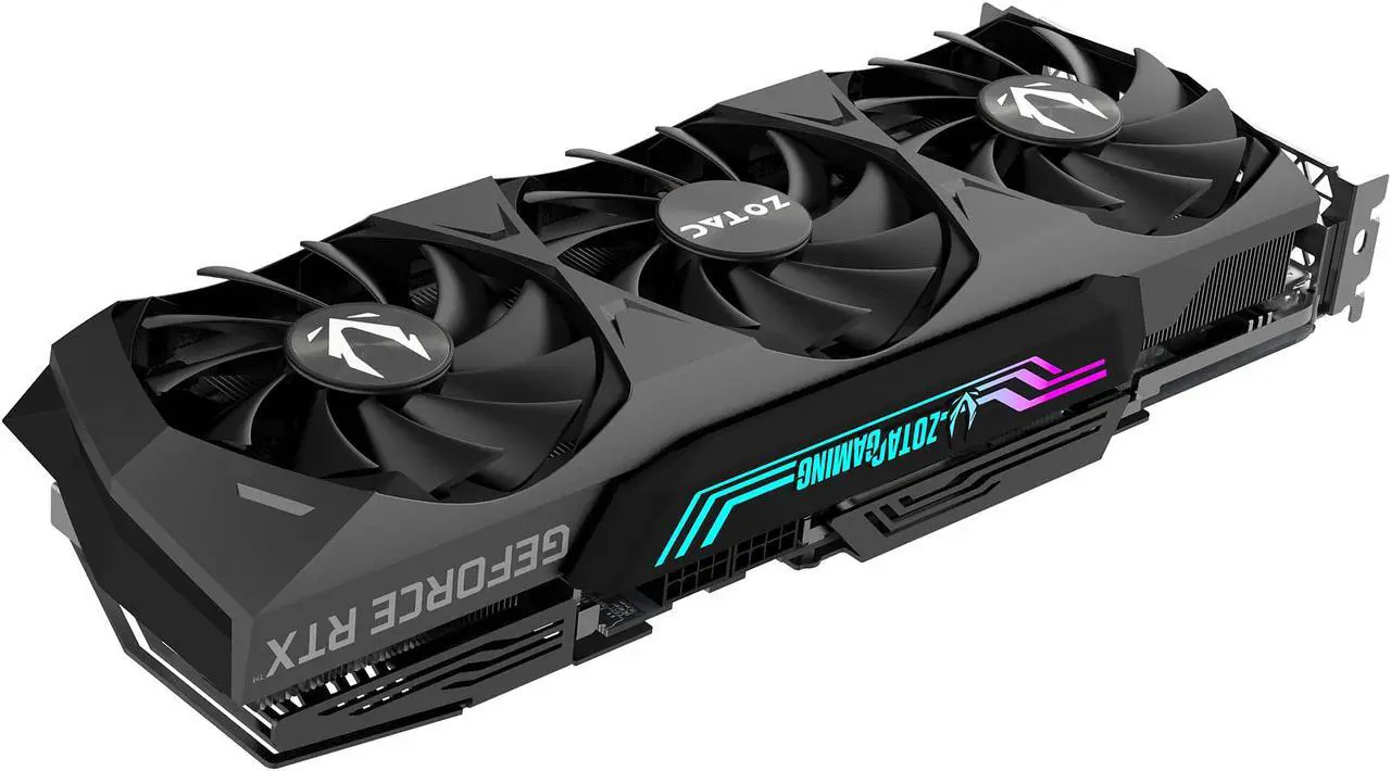 Alt view image 6 of 7 - ZOTAC TRINITY OC LHR GeForce RTX 3080 10GB GDDR6X PCI Express 4.0 Graphics Card ZT-A30800J-10PLHR