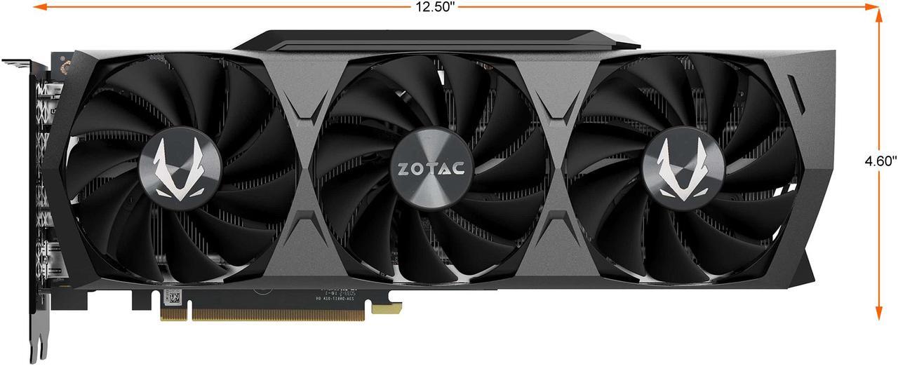 Alt view image 2 of 10 - ZOTAC GAMING GeForce RTX 3070 Ti Trinity OC 8GB GDDR6X 256-bit 19 Gbps PCIE 4.0 Gaming Graphics Card, IceStorm 2.0 Advanced Cooling, SPECTRA 2.0 RGB Lighting, ZT-A30710J-10P