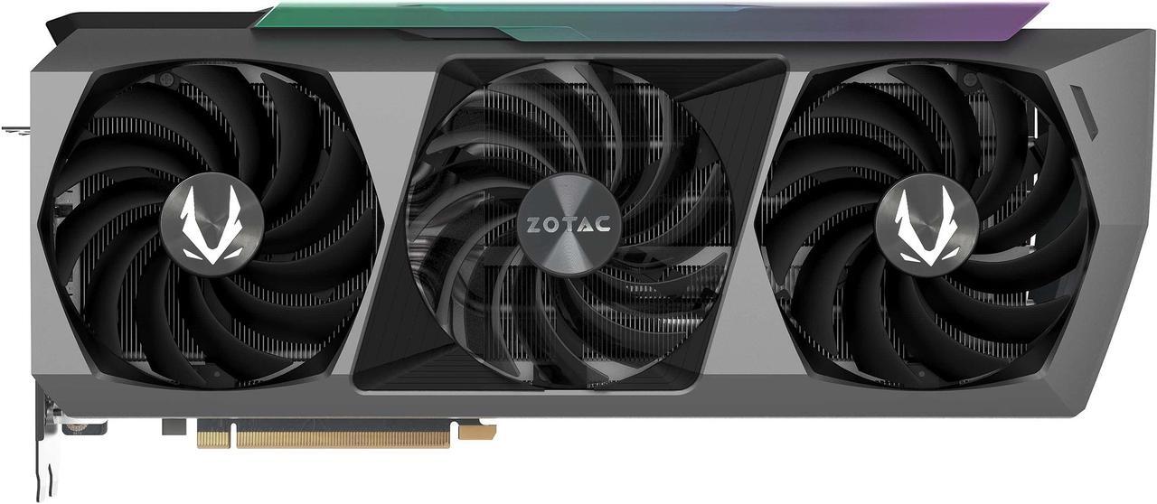 Main image of ZOTAC GAMING GeForce RTX 3090 Ti AMP Extreme Holo 24GB GDDR6X 384-bit 21 Gbps PCIE 4.0 Gaming Graphics Card, HoloBlack, IceStorm 2.0 Advanced Cooling, SPECTRA 2.0 RGB Lighting, ZT-A30910B-10P