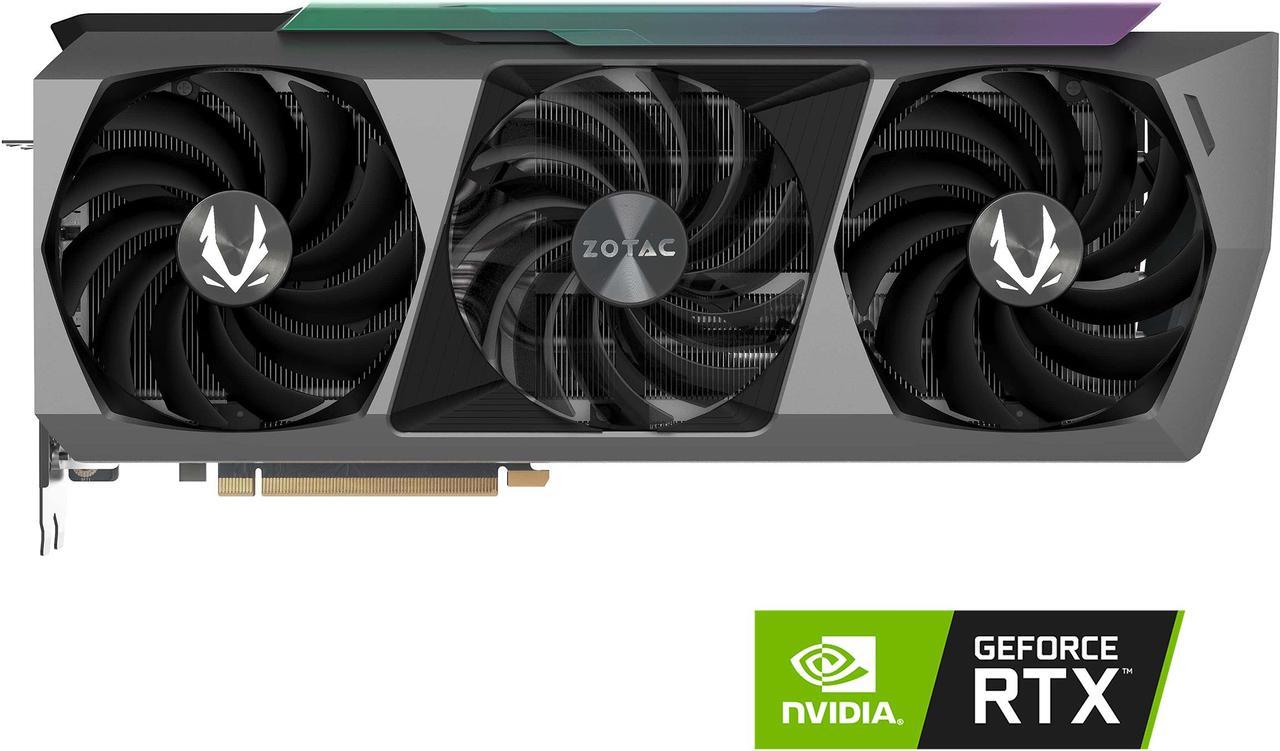 Alt view image 2 of 11 - ZOTAC GAMING GeForce RTX 3090 Ti AMP Extreme Holo 24GB GDDR6X 384-bit 21 Gbps PCIE 4.0 Gaming Graphics Card, HoloBlack, IceStorm 2.0 Advanced Cooling, SPECTRA 2.0 RGB Lighting, ZT-A30910B-10P
