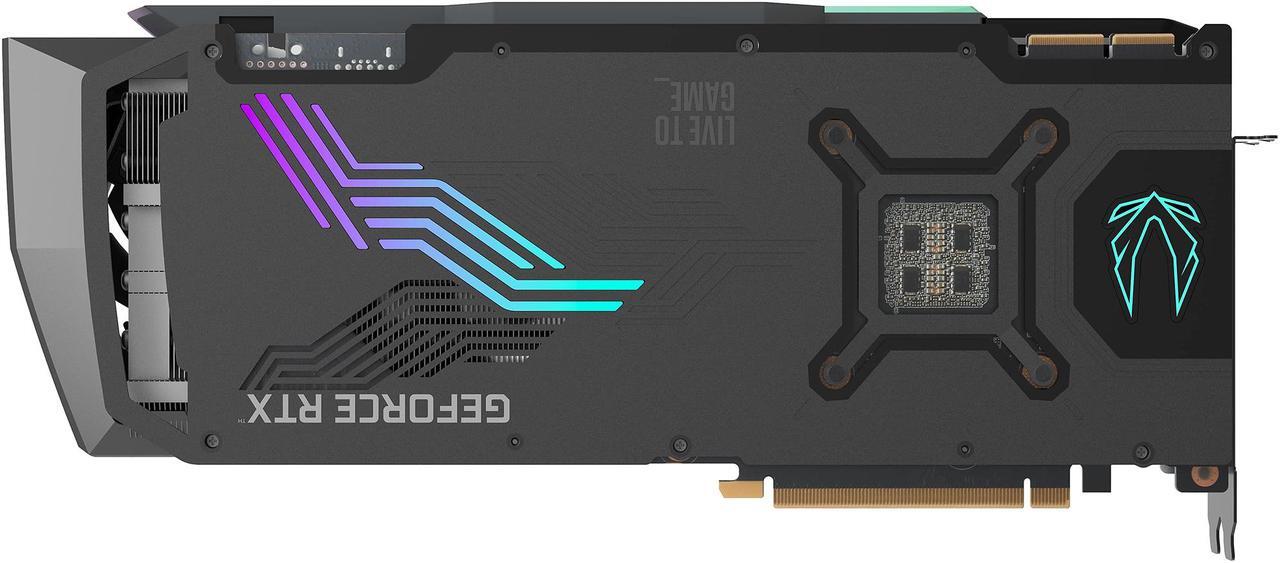 Alt view image 8 of 11 - ZOTAC GAMING GeForce RTX 3090 Ti AMP Extreme Holo 24GB GDDR6X 384-bit 21 Gbps PCIE 4.0 Gaming Graphics Card, HoloBlack, IceStorm 2.0 Advanced Cooling, SPECTRA 2.0 RGB Lighting, ZT-A30910B-10P