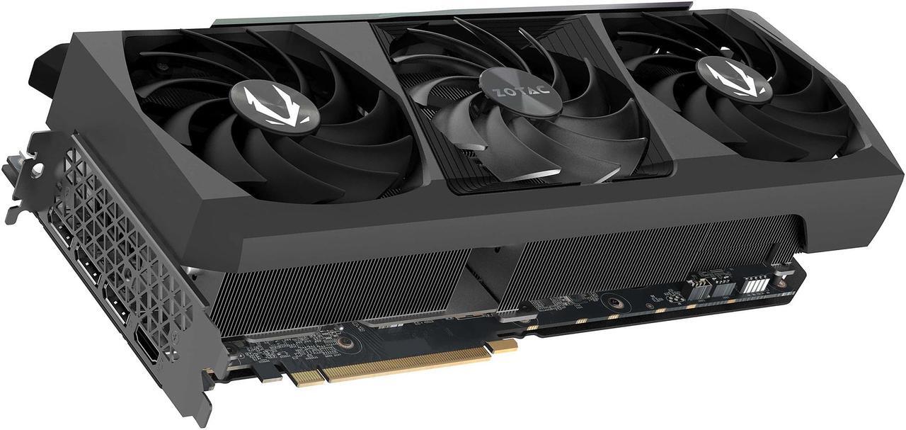 Alt view image 4 of 11 - ZOTAC GAMING GeForce RTX 3090 Ti AMP Extreme Holo 24GB GDDR6X 384-bit 21 Gbps PCIE 4.0 Gaming Graphics Card, HoloBlack, IceStorm 2.0 Advanced Cooling, SPECTRA 2.0 RGB Lighting, ZT-A30910B-10P