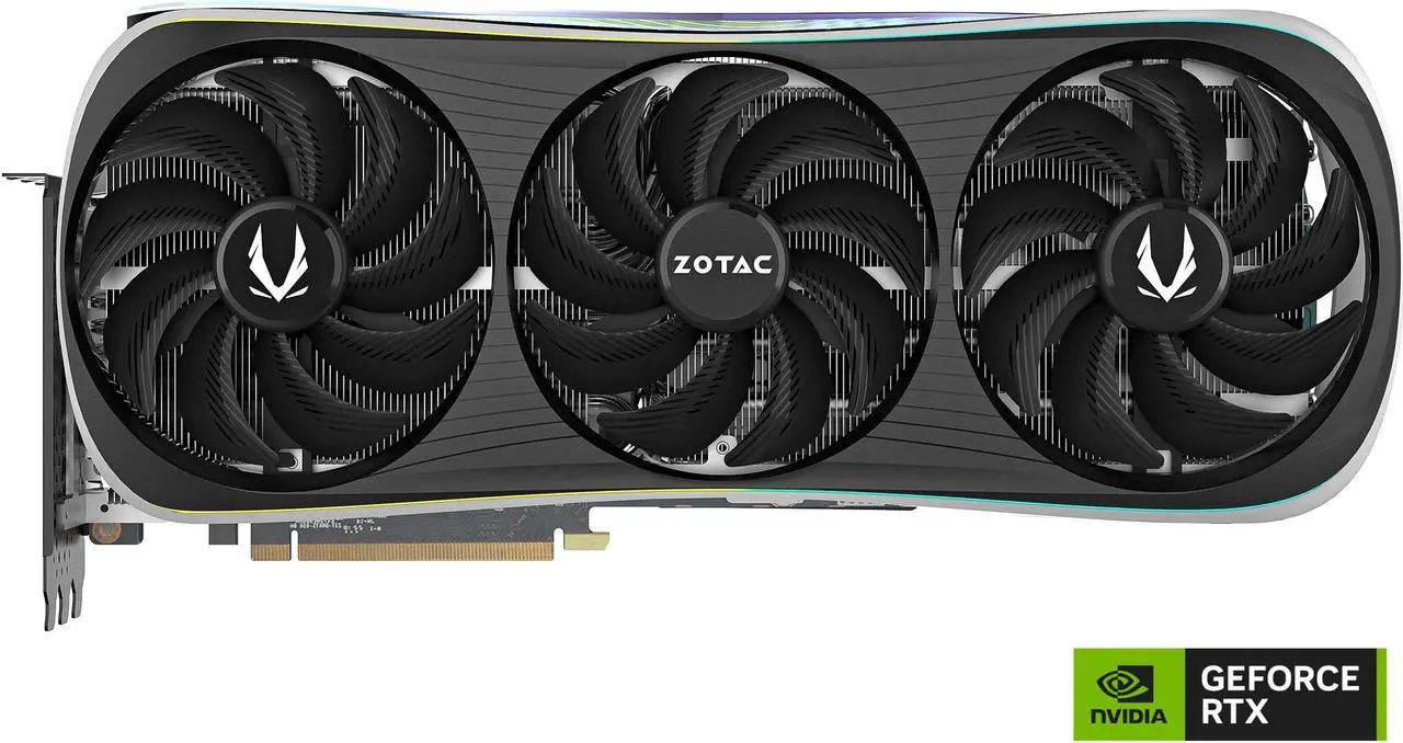Alt view image 2 of 9 - ZOTAC GAMING GeForce RTX 4080 16GB AMP Extreme AIRO DLSS 3 16GB GDDR6X 256-bit 22.4 Gbps PCIE 4.0 Gaming Graphics Card, IceStorm 2.0 Advanced Cooling, SPECTRA 2.0 RGB Lighting, ZT-D40810B-10P