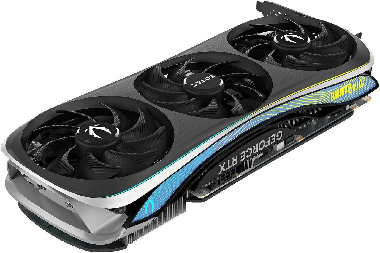 Alt view image 4 of 9 - ZOTAC GAMING GeForce RTX 4080 16GB AMP Extreme AIRO DLSS 3 16GB GDDR6X 256-bit 22.4 Gbps PCIE 4.0 Gaming Graphics Card, IceStorm 2.0 Advanced Cooling, SPECTRA 2.0 RGB Lighting, ZT-D40810B-10P