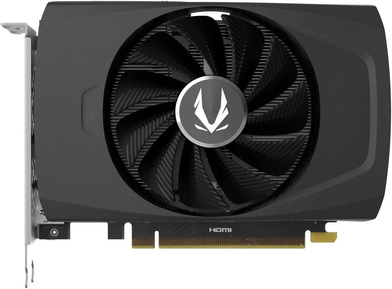 ZOTAC GAMING GeForce RTX 4060 8GB Solo DLSS 3 8GB GDDR6 128-bit 17 Gbps PCIE 4.0 Super Compact Gaming Graphics Card, ZT-D40600G-10L