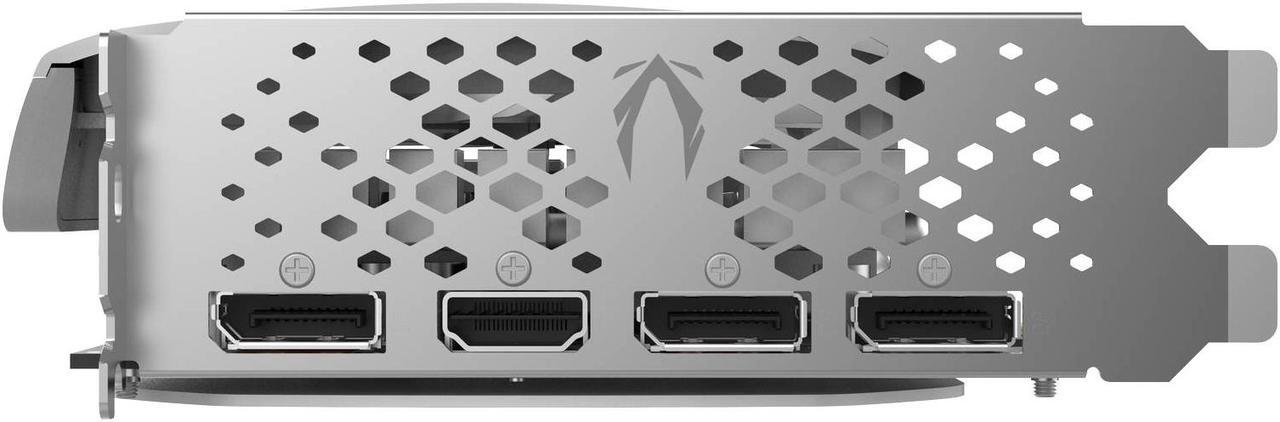 Alt view image 6 of 9 - ZOTAC GAMING GeForce RTX 4060 8GB Twin Edge OC White Edition DLSS 3 8GB GDDR6 128-bit 17 Gbps PCIE 4.0 Compact Gaming Graphics Card, ZT-D40600Q-10M