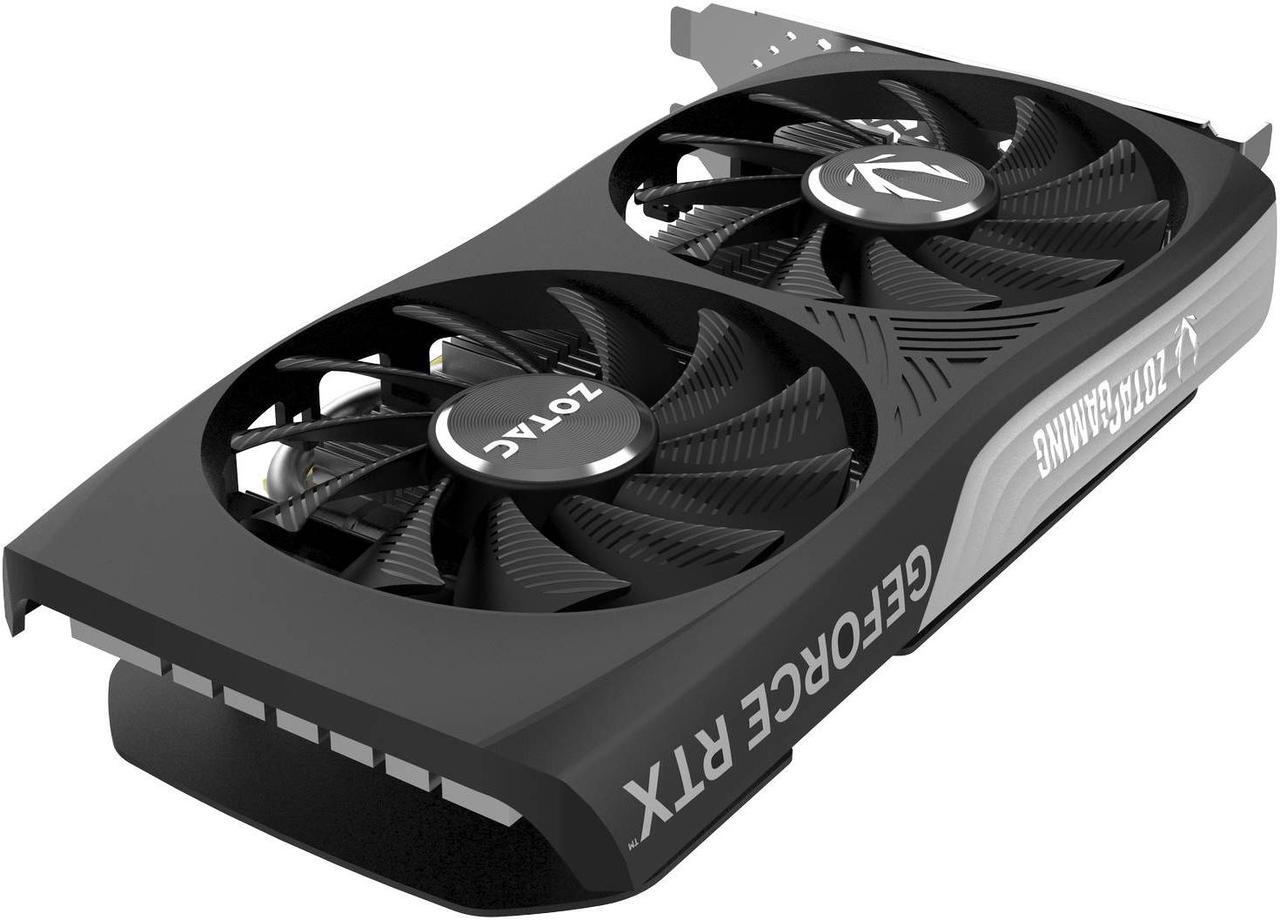 Alt view image 4 of 9 - ZOTAC GAMING GeForce RTX 4060 8GB Twin Edge OC DLSS 3 8GB GDDR6 128-bit 17 Gbps PCIE 4.0 Compact Gaming Graphics Card, ZT-D40600H-10M