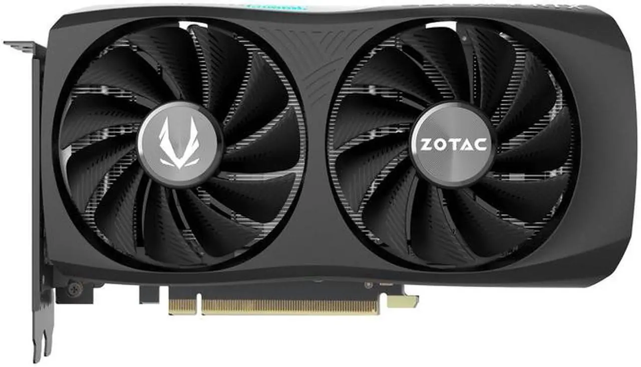 Main image of ZOTAC GAMING GeForce RTX 4060 Ti 8GB Twin Edge OC DLSS 3 8GB GDDR6 128-bit 18 Gbps PCIE 4.0 Compact Gaming Graphics Card, IceStorm 2.0 Advanced Cooling, SPECTRA RGB Lighting, ZT-D40610H-10M