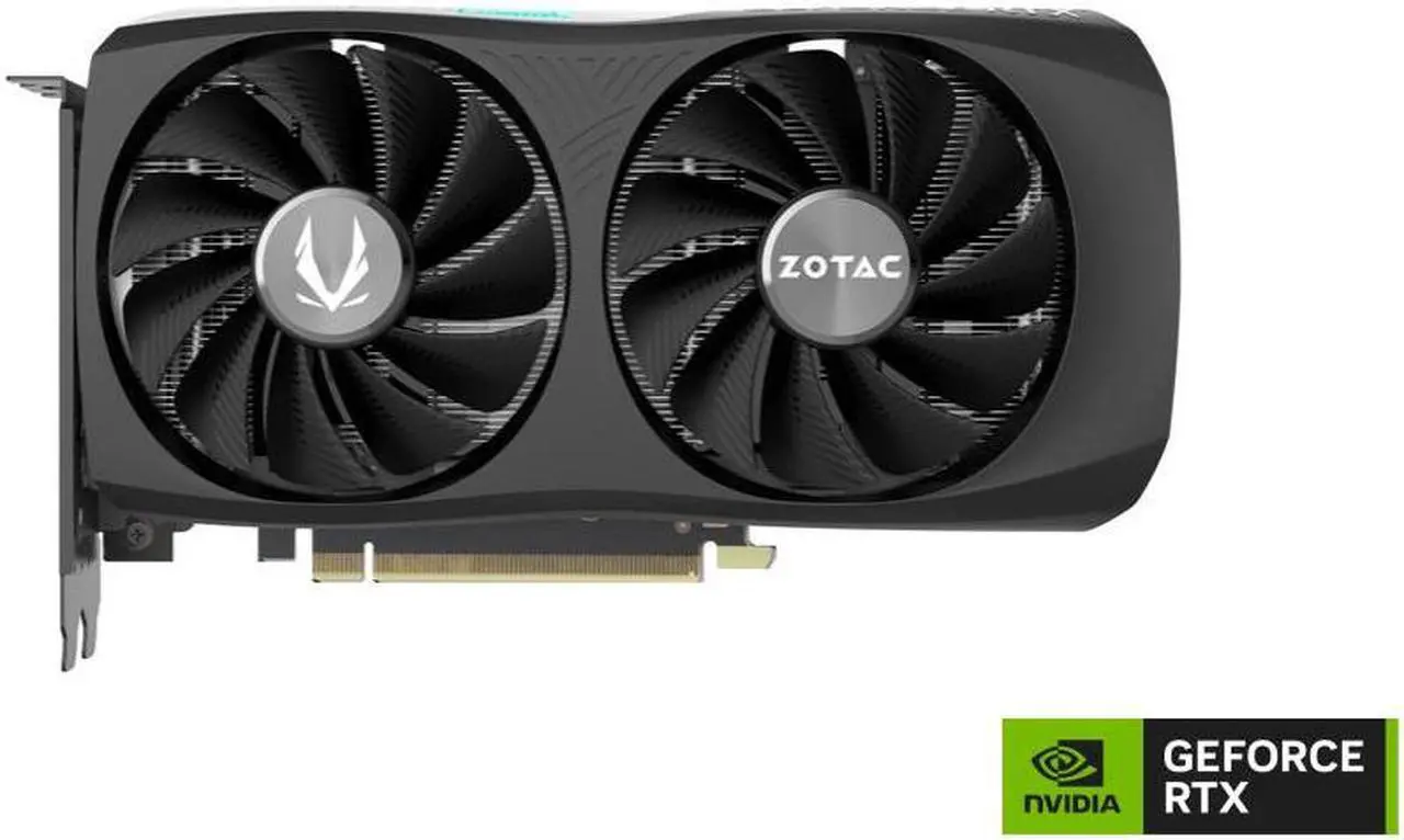 Alt view image 2 of 9 - ZOTAC GAMING GeForce RTX 4060 Ti 8GB Twin Edge OC DLSS 3 8GB GDDR6 128-bit 18 Gbps PCIE 4.0 Compact Gaming Graphics Card, IceStorm 2.0 Advanced Cooling, SPECTRA RGB Lighting, ZT-D40610H-10M
