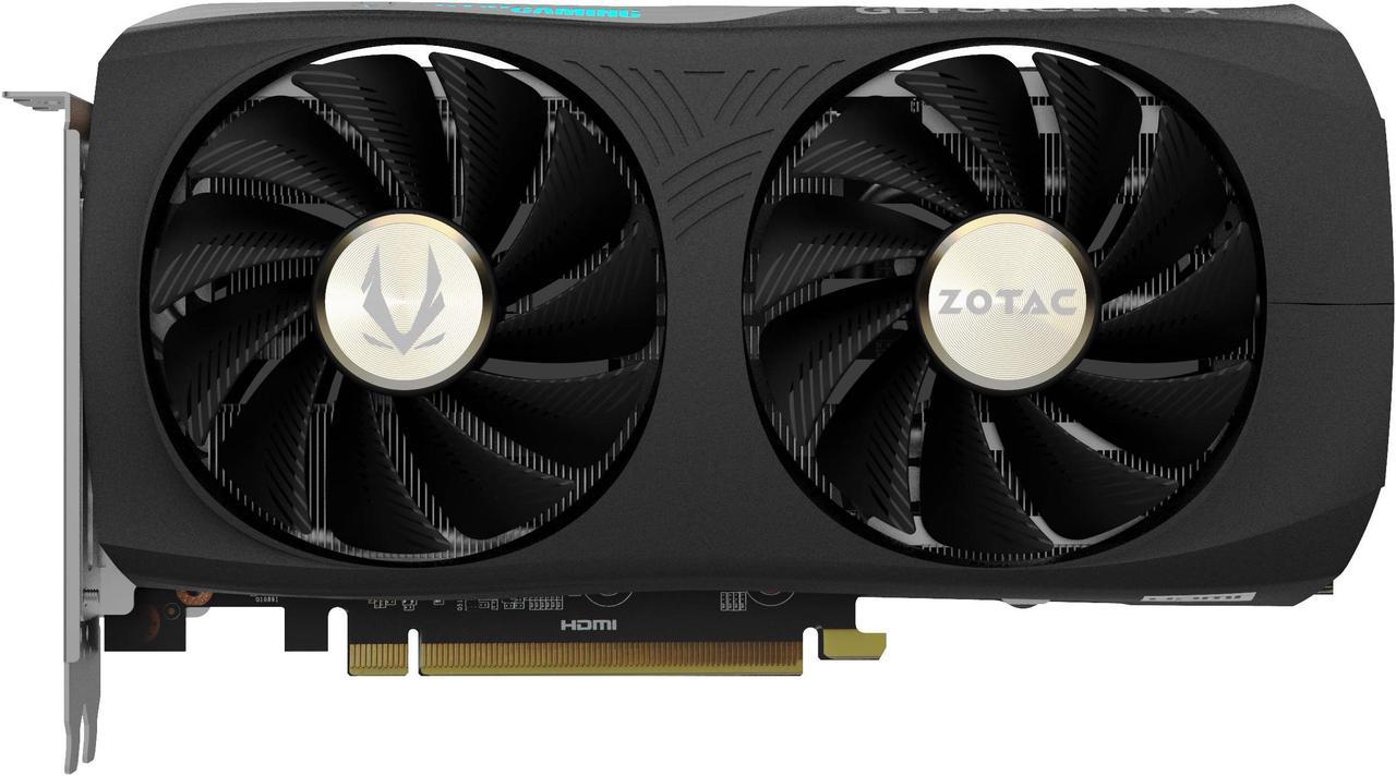 ZOTAC GAMING GeForce RTX 4070 SUPER Twin Edge OC DLSS 3 12GB GDDR6X 192-bit 21 Gbps PCIE 4.0 Compact Gaming Graphics Card, IceStorm 2.0 Advanced Cooling, SPECTRA RGB Lighting, ZT-D40720H-10M