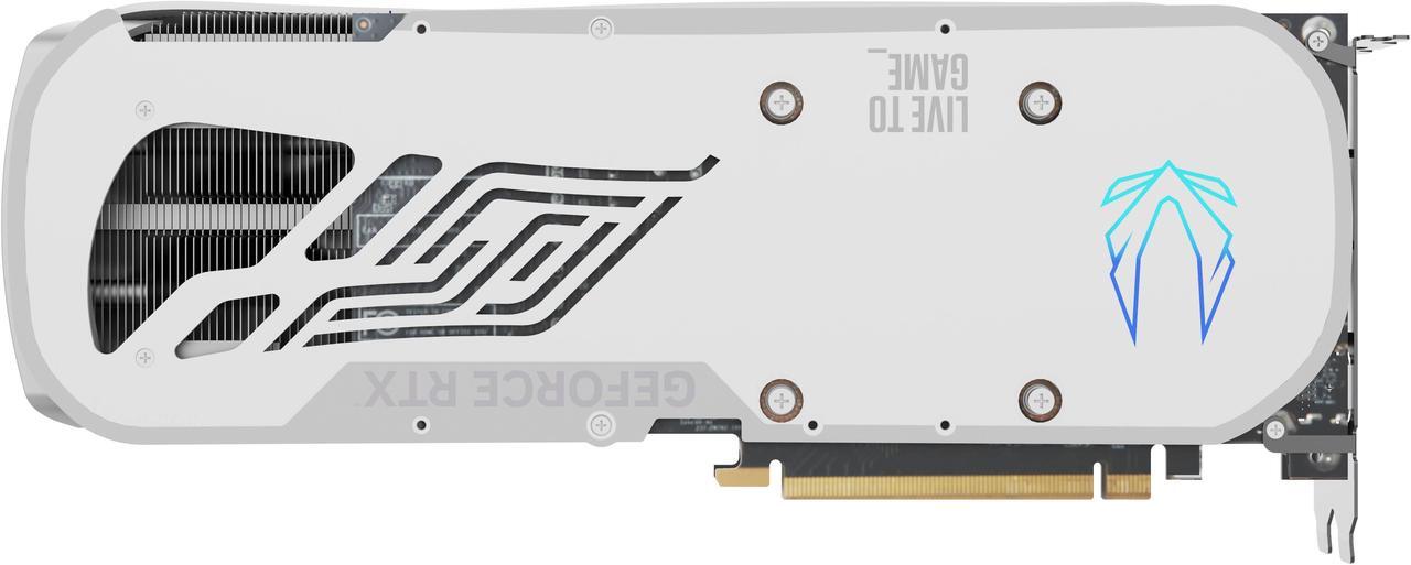 Alt view image 3 of 9 - ZOTAC GAMING GeForce RTX 4070 Ti SUPER Trinity OC White Edition DLSS 3 16GB GDDR6X 256-bit 21 Gbps PCIE 4.0 Gaming Graphics Card, IceStorm 2.0 Advanced Cooling, SPECTRA RGB Lighting, ZT-D40730Q-10P