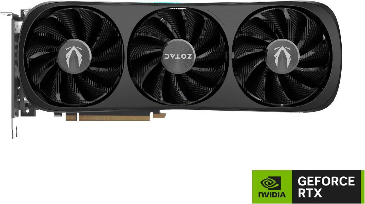 Alt view image 2 of 9 - ZOTAC GAMING GeForce RTX 4080 SUPER Trinity Black Edition DLSS 3 16GB GDDR6X 256-bit 23 Gbps PCIE 4.0 Gaming Graphics Card, IceStorm 2.0 Advanced Cooling, SPECTRA RGB Lighting, ZT-D40820D-10P