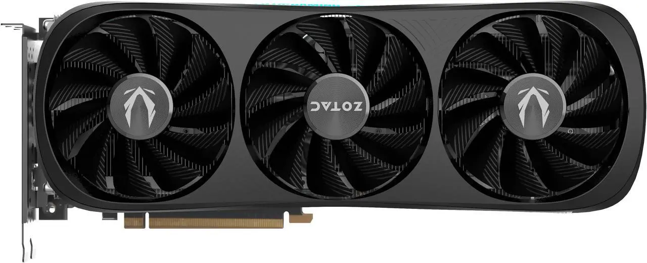 Main image of ZOTAC GAMING GeForce RTX 4080 SUPER Trinity Black Edition DLSS 3 16GB GDDR6X 256-bit 23 Gbps PCIE 4.0 Gaming Graphics Card, IceStorm 2.0 Advanced Cooling, SPECTRA RGB Lighting, ZT-D40820D-10P