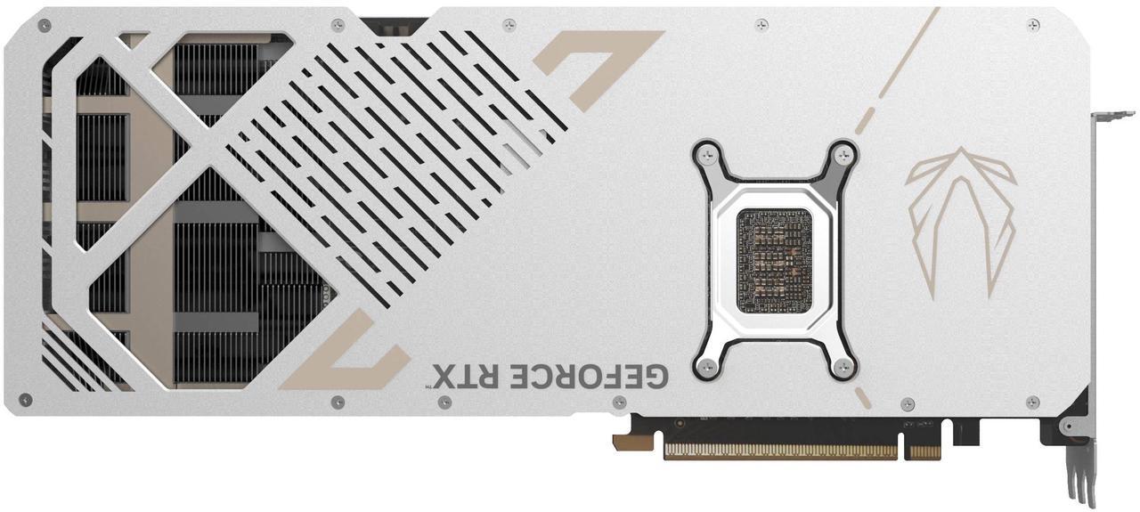 Alt view image 4 of 8 - ZOTAC SOLID OC White Edition GeForce RTX 5080 16GB 256-Bit GDDR7 PCI-Express 5.0 DLSS 4.0 Graphics Card ZOTAC GAMING GeForce SOLID OC White Edition ZT-B50800Q-10P